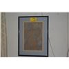 Image 1 : FRAMED WATERCOLOR, "WOMAN IN HOLOKU" 1950; MADGE TENNENT