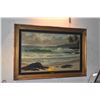 Image 1 : FRAMED OIL ON CANVAS, SEASCAPE; SIGNED WM. BLACKMAN (58" X 40")