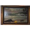 Image 2 : FRAMED OIL ON CANVAS, SEASCAPE; SIGNED WM. BLACKMAN (58" X 40")
