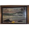 Image 3 : FRAMED OIL ON CANVAS, SEASCAPE; SIGNED WM. BLACKMAN (58" X 40")