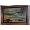 Image 5 : FRAMED OIL ON CANVAS, SEASCAPE; SIGNED WM. BLACKMAN (58" X 40")