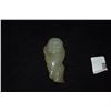 Image 3 : ANTIQUE CHINESE NEPHRITE CARVING OF PEOPLE PENDANTS (1 1/2") (2 PCS)