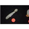 Image 1 : ANTIQUE CHINESE NEPHRITE JADE DRAGON BELT HOOK (3")