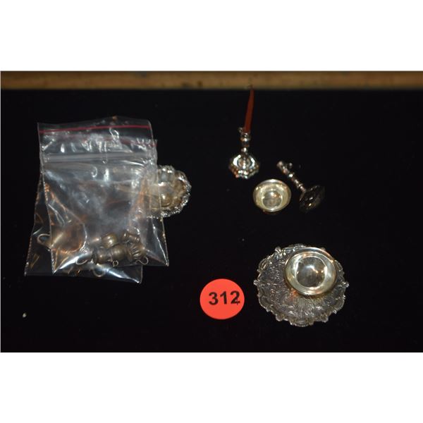 STERLING SILVER MINIATURES (32 GTW) (17 PCS)