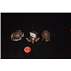 Image 1 : SILVER & KARAKANE BRONZE ARTICULATED CRAB & TURTLES; SIGNED (3 PCS)