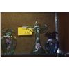 Image 1 : HAND PAINTED FENTON VASES (3 PCS)