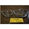 Image 1 : NAMBE CRYSTAL RING HOLDER DISH & WATERFORD CRYSTAL HEART BOWL (2 PCS)