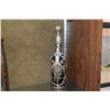 Image 3 : EARLY 20TH CENTURY AMERICAN STERLING SILVER OVERLAY DECANTER W/ART NOUVEAU STYLING