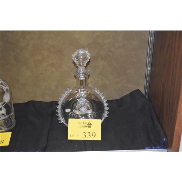 VINTAGE REMY MARTIN LOUIS XIII CRYSTAL DECANTER PRODUCED BY BACCARAT