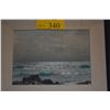 Image 2 : FRAMED OIL ON CANVAS, SEASCAPE; SIGNED PETER HAYWARD (19 1/4" X 16 1/4")