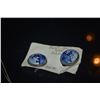 Image 2 : STERLING SILVER DELFT PORCELAIN JEWELRY LOT (5 PCS)