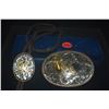 Image 2 : 800 SILVER BOLO TIE & GERMAN SILVER BELT BUCKLE, MONTANA SILVERSMITHS, COLUMBUS, MONT. (2 PCS)