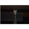 Image 3 : STERLING SILVER ARTICULATED DRAGON BRACELET (73 G)