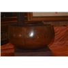 Image 3 : KOU HAWAIIAN CALABASH , CA. EARLY 1800'S, VERY STABLE CONDITION, HAND HEWN, HAND MADE (11 1/4" X 10 