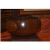 Image 4 : KOU HAWAIIAN CALABASH , CA. EARLY 1800'S, VERY STABLE CONDITION, HAND HEWN, HAND MADE (11 1/4" X 10 
