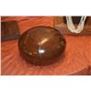 Image 8 : KOU HAWAIIAN CALABASH , CA. EARLY 1800'S, VERY STABLE CONDITION, HAND HEWN, HAND MADE (11 1/4" X 10 