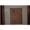 Image 2 : KOA FRAMED DRAWING; SIGNED MADGE TENNENT, 1955 (19 3/4" X 23 1/2")