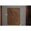 Image 3 : KOA FRAMED DRAWING; SIGNED MADGE TENNENT, 1955 (19 3/4" X 23 1/2")