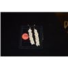 Image 1 : STERLING SILVER NIIHAU SHELL EARRINGS