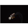 Image 4 : 14K MORGANITE & PEARL EARRINGS