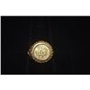 Image 2 : GOLD MEXICAN DOS PESOS (1945) 14K RING (SIZE 8-9) (5.51 GTW)