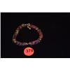 Image 1 : MING'S 14K PINK RHODONITE BRACELET W/MING'S BOX