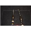 Image 3 : JADE & ONYX BEAD NECKLACE