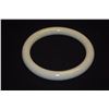 Image 2 : WHITE HARDSTONE BANGLE BRACELET