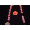 Image 4 : RHODONITE & ONYX BEAD NECKLACE
