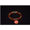 Image 1 : MING'S 14K CARNELIAN BRACELET W/MING'S BOX