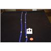 Image 1 : 14K LAPIS LAZULI BEAD NECKLACE & EARRINGS (2 PCS)