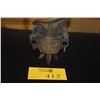 Image 1 : CHINESE SERPENTINE JADE EWER IN THE ARCHAIC MANNER (6") (DOES NOT INCLUDE STAND))