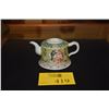 Image 1 : ANTIQUE CHINESE PORCELAIN POLYCHROME DRAGON & PHOENIX TEAPOT; CHIEN LUNG PERIOD 17636-1795, CA. 1739