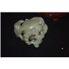 Image 4 : CHINESE 3D OPENWORK NEPHRITE JADE CARVING OF BOYS DANCING AROUND A JAR W/STRINGS OF COINS W/STAND (2