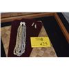 Image 1 : NECKLACE & EARRINGS, MOMI KE'OKE'O SHELLS & 2 TONE METAL SHELLS