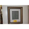 Image 1 : FRAMED INK DRAWING; MADGE TENNENT 1952 (20 3/4" X 23 3/4")