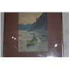 Image 2 : FRAMED WATERCOLOR (12 1/4" X 14 1/2")