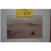 Image 2 : FRAMED PHOTOGRAPH, DESERT LANDSCAPE; SIGNED (15" X 11 1/2")