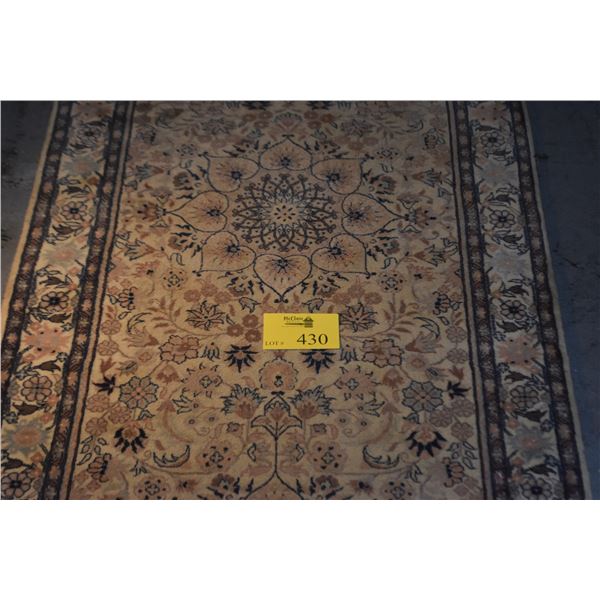 WOOL RUNNER W/REPAIR (32" X 116")
