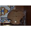 Image 4 : CARVED WOOD CHERUBS & HAND PAINTED CERAMIC TILE WALL HANGINGS (4 PCS) (DOES NOT INCLUDE STANDS)
