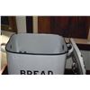 Image 4 : VINTAGE ENAMEL BREAD BOXES (2 PCS)