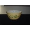 Image 5 : VINTAGE PYREX SHENANDOAH YELLOW MIXING BOWL W/GREEN FLORAL PATTEN, VINTAGE PYREX HOMESTEAD BOWL IN B