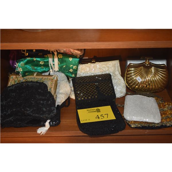 COLLECTION OF PURSES & BAGS (19 PCS)