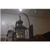 Image 6 : PAIR VINTAGE BRASS MARITIME STYLE LANTERN SCONCES (WIRED) (16 1/4")  (PAIR)
