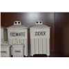 Image 3 : VINTAGE CERAMIC CANISTER SET (11 PCS)
