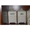 Image 5 : VINTAGE CERAMIC CANISTER SET (11 PCS)