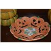 Image 10 : BORDALLO PINHEIRO PUMPKIN TUREEN & BOWLS, HALLOWEEN PLATES & CHINESE PORCELAIN ALTER FRUIT PUMPKIN (
