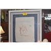 Image 1 : FRAMED ETCHING AFTER SALVADOR DALI, "ANGEL W/CHILD", A/P 66/100 (35" X 41")