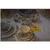 Image 1 : COLLECTION OF PLATES, CUPS, SAUCERS, BOWLS, MINIATURE TEA SET & SPOON-THE WORLD OF BEATRIX POTTER (1