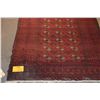 Image 1 : VINTAGE AFGHAN PERSIAN BOKHARA RUG (45" X 69")